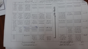 جدول امتحانات الفرقة الخامسة