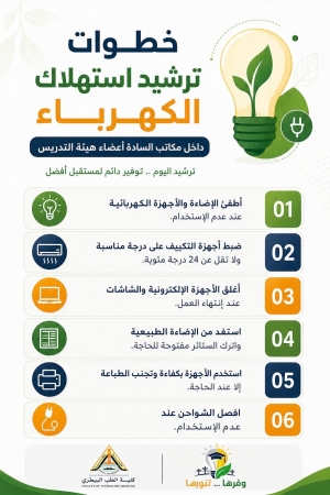 وفر الطاقة… واصنع الفرق