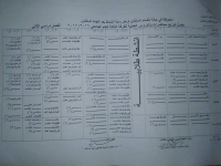 جدول توزيع المحاضرات والدروس العملية للفرقة الثالثة للعام الجامعى 2016-2017