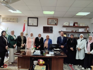 كلية الطب البيطري بجامعة بنها تستقبل وفد الوحدة المركزية للإرشاد الأكاديمي بالجامعة لتعزيز جودة الارشاد الاكاديمى وفاعليته