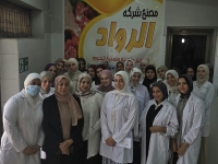 **زيارة ميدانية تدريبية لطلاب كلية الطب البيطري – جامعة بنها إلى شركة الرواد لإدارة المطاعم «سلسلة مطاعم الملك فاروق»**