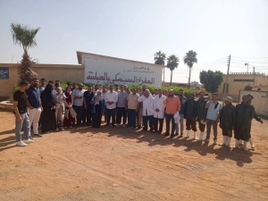 *زيارة تدريبية لطلاب الطب البيطري بجامعة بنها إلى مفرخ العباسة*